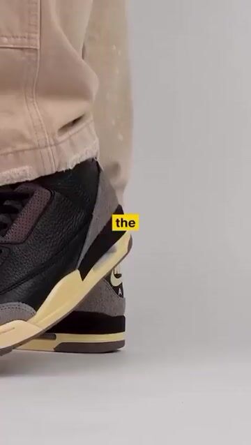 A Ma Maniére x Air Jordan 3 'Black video 4